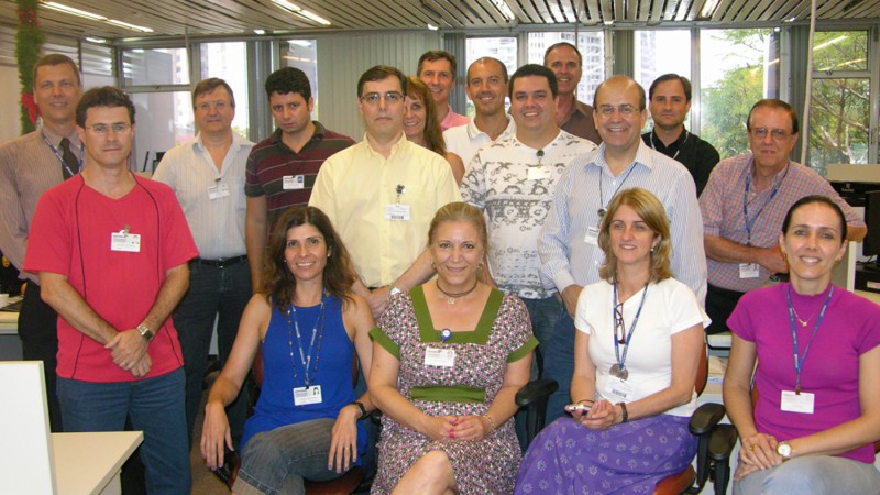 Equipe da PROCERGS que dá apoio ao sistema RHE