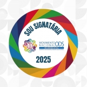 Selo de empresa signatária devido ao compromisso assumido pela Procergs