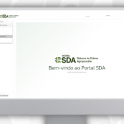 Mais detalhes da interface do novo módulo componente da solução digital SDA  